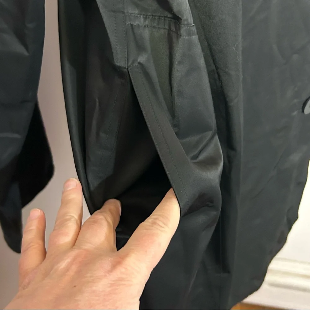 Eileen Fisher Reversible Hooded Jacket Raincoat - Picture 6 of 8